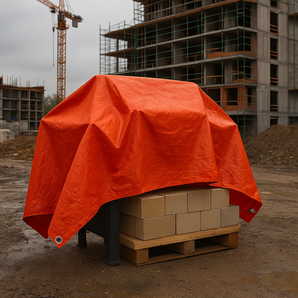 Heavy Duty 90GSM Tarpaulin – Premium Waterproof Cover for Furniture Caravans and Outdoor Protection