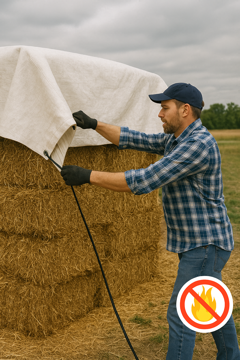 Waterproof White Tarpaulin - 200gsm UV-Resistant Durable Cover for Outdoor Use