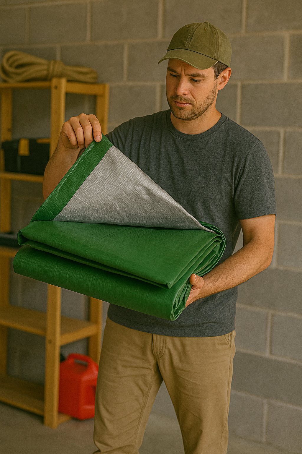 Waterproof High Quality Medium Weight Tarpaulin 140gsm – Reliable Tarp Sheet for Versatile Use