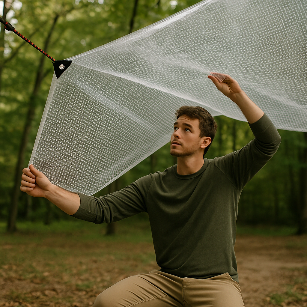 100gsm clear tarp seam and hem close-up – reinforced edge mono tarpaulin UK – Tarpaulins UK