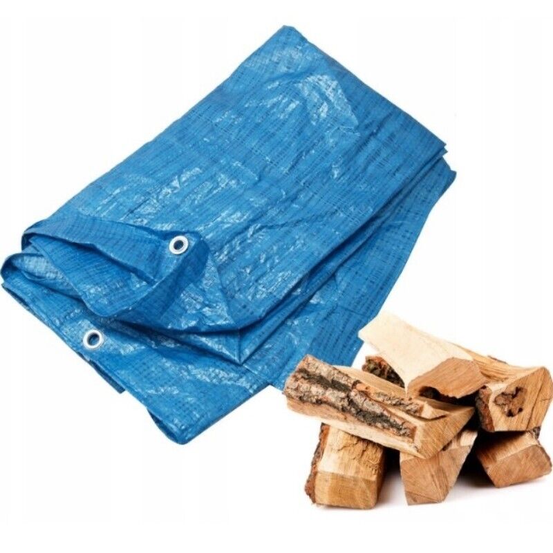 Waterproof Blue Tarpaulin 100gsm - Lightweight Multipurpose Cover for Outdoor Use