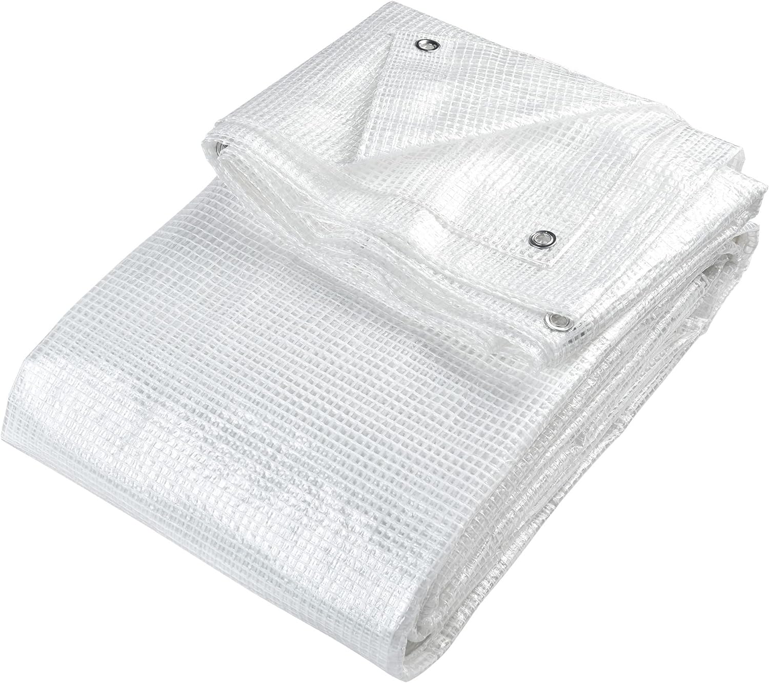 170gsm clear tarpaulin over greenhouse frame – polythene grow tunnel cover – Tarpaulins UK