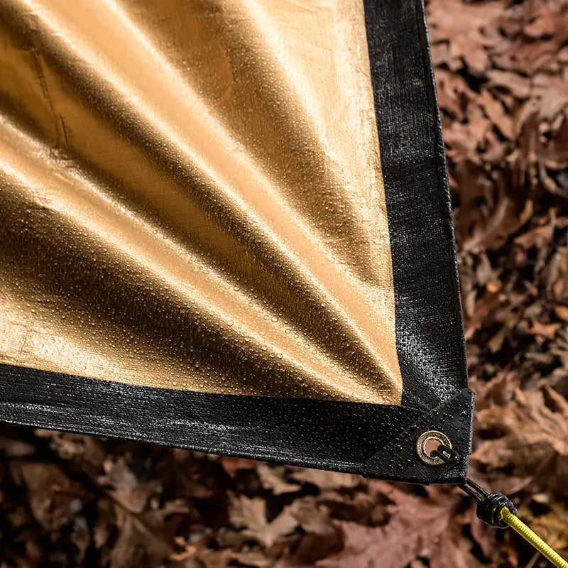 270gsm black tarpaulin weight and spec label – premium heavy duty tarp UK – Tarpaulins UK