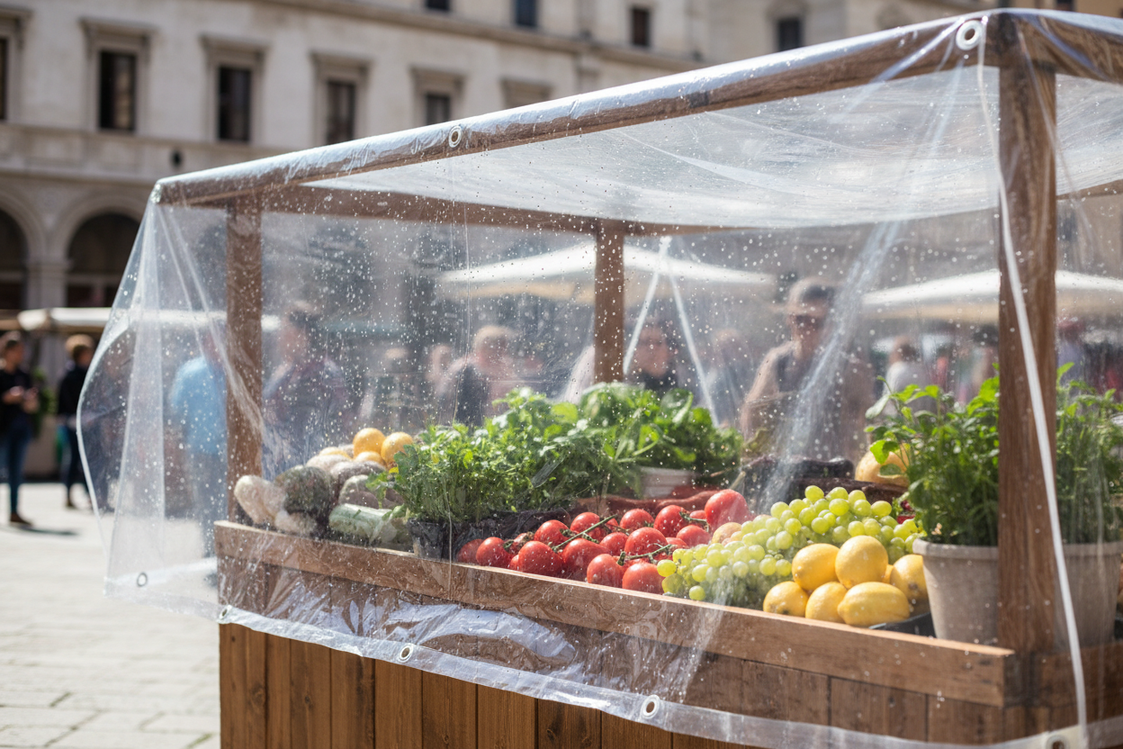 Glass Clear Tarpaulin Hero Image