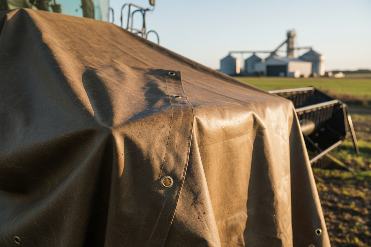 18oz canvas tarp colour and finish options – waxed heavyweight canvas cover UK – Tarpaulins UK
