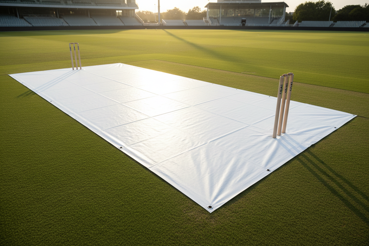 Premium cricket wicket cover hero image