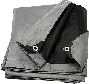 Industrial Heavy Duty Polyethylene Tarpaulin – 305gsm Ultra-Durable Waterproof Tarp for Construction Outdoor