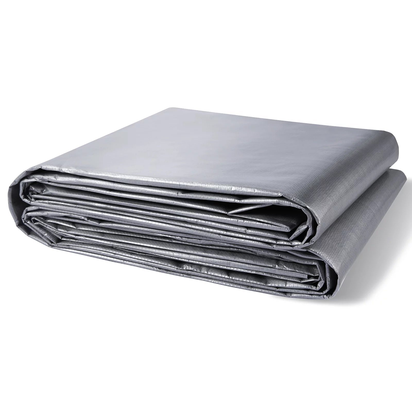 Silver Waterproof Tarpaulin 140 GSM | UV-Stabilised Heavy-Duty Tarp | 19 Sizes
