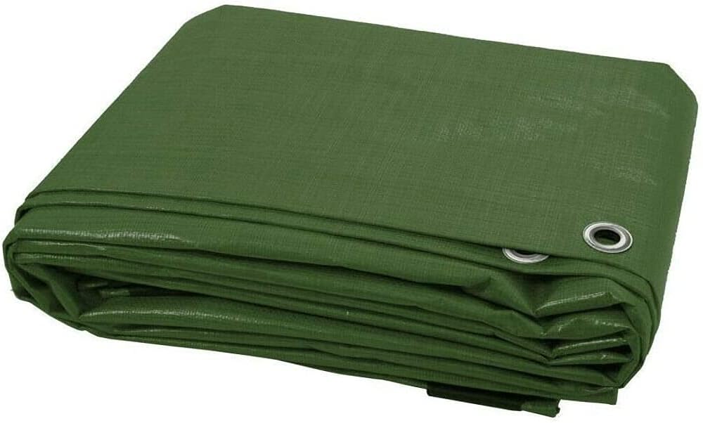 Universal Green Tarpaulin Cover – Multipurpose Groundsheet for Boating Hiking and Outdoor Protection