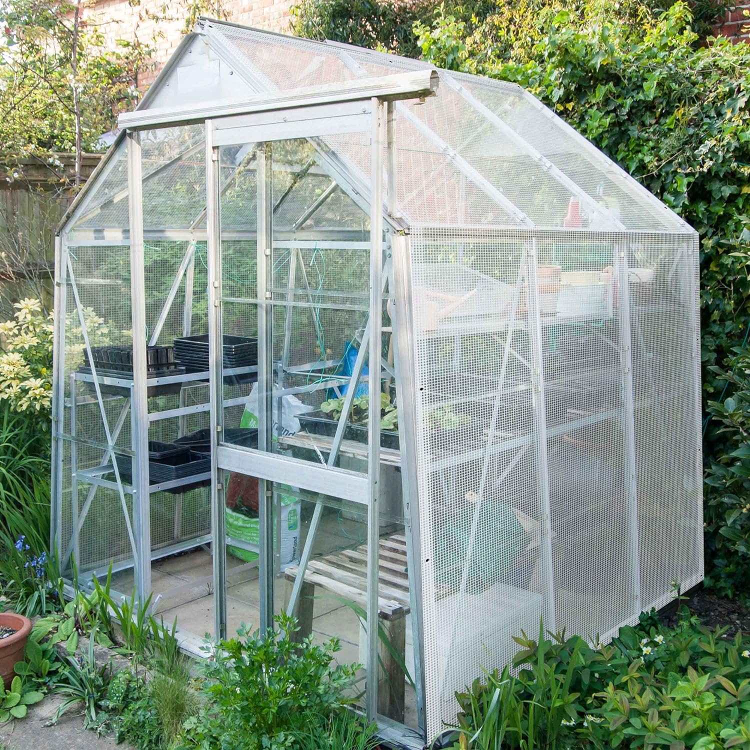 170gsm clear mono tarp folded – lightweight transparent cover for construction – Tarpaulins UK
