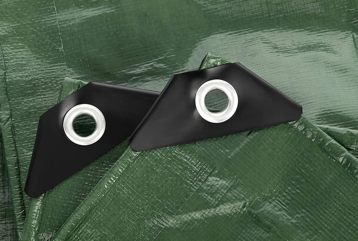 Dark Slate Gray Green Heavy Duty Waterproof Tarp Sheet Cover - 200gsm