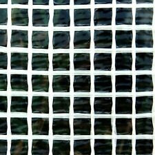 Dark Slate Gray Waterproof Heavy Duty Tarpaulin Clear Mono Cover Tarp Sheet 100gsm Reinforcing Mesh