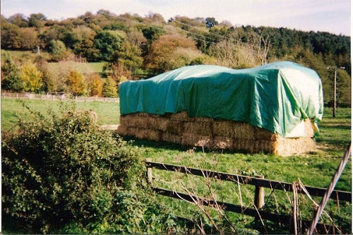 Dark Slate Gray Waterproof High Quality Medium Weight Tarpaulin 140gsm