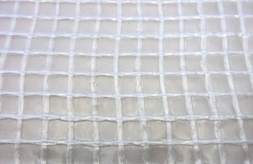 Gray Waterproof UV Protected Mono Cover Tarpaulin Clear 170gsm