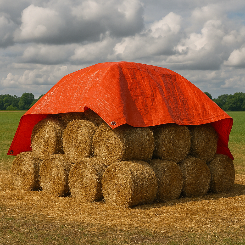 Heavy Duty 90GSM Tarpaulin – Premium Waterproof Cover for Furniture  Caravans  and Outdoor Protection