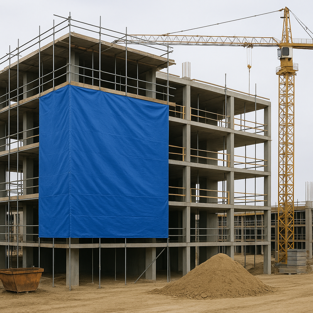 Heavy Duty UV Protected Waterproof Tarpaulin – 200gsm Tightly Woven Polyethylene - Outdoor Cover for Protection and Versatility