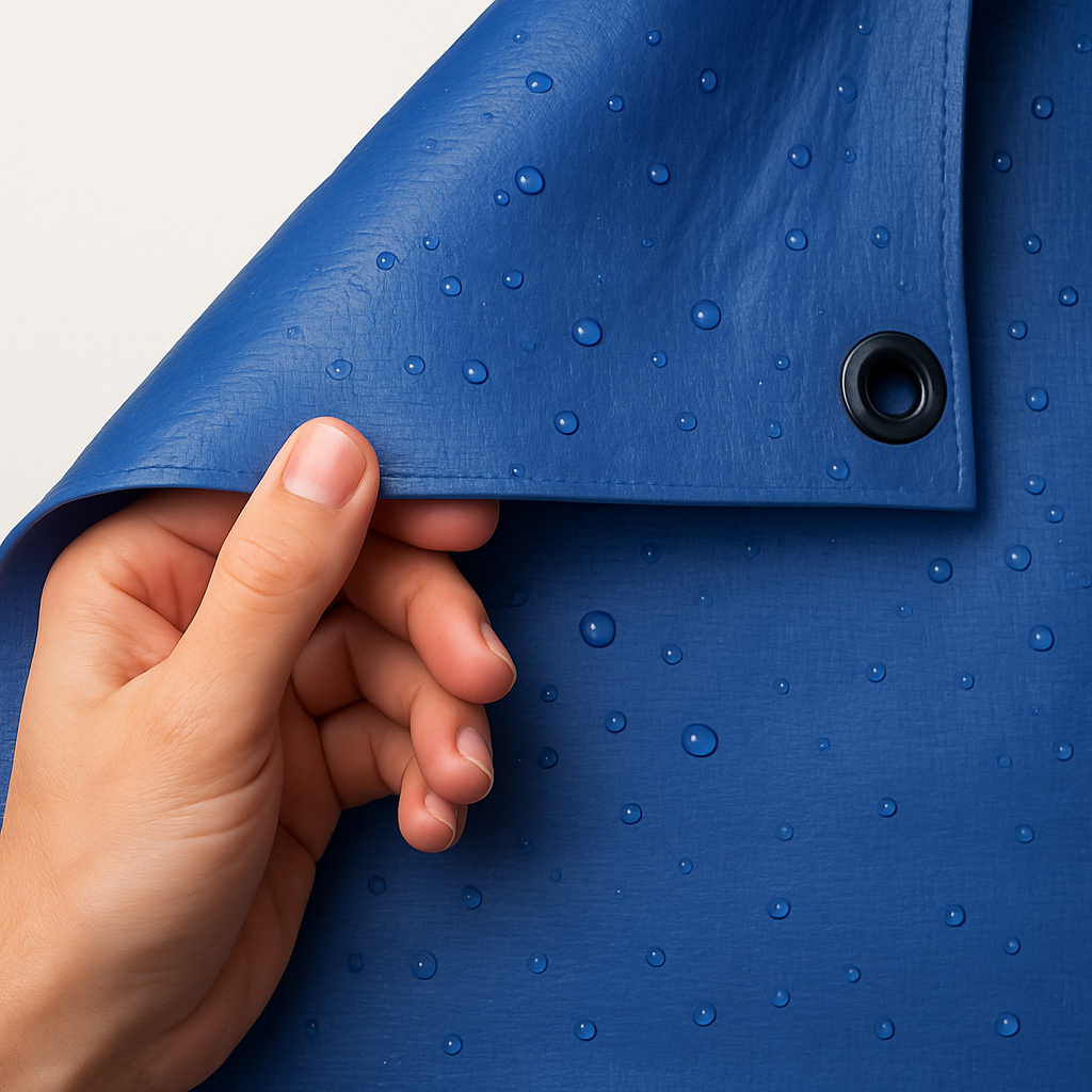Heavy Duty UV Protected Waterproof Tarpaulin – 200gsm Tightly Woven Polyethylene - Outdoor Cover for Protection and Versatility