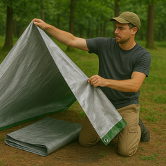 Waterproof High Quality Medium Weight Tarpaulin 140gsm – Reliable Tarp Sheet for Versatile Use