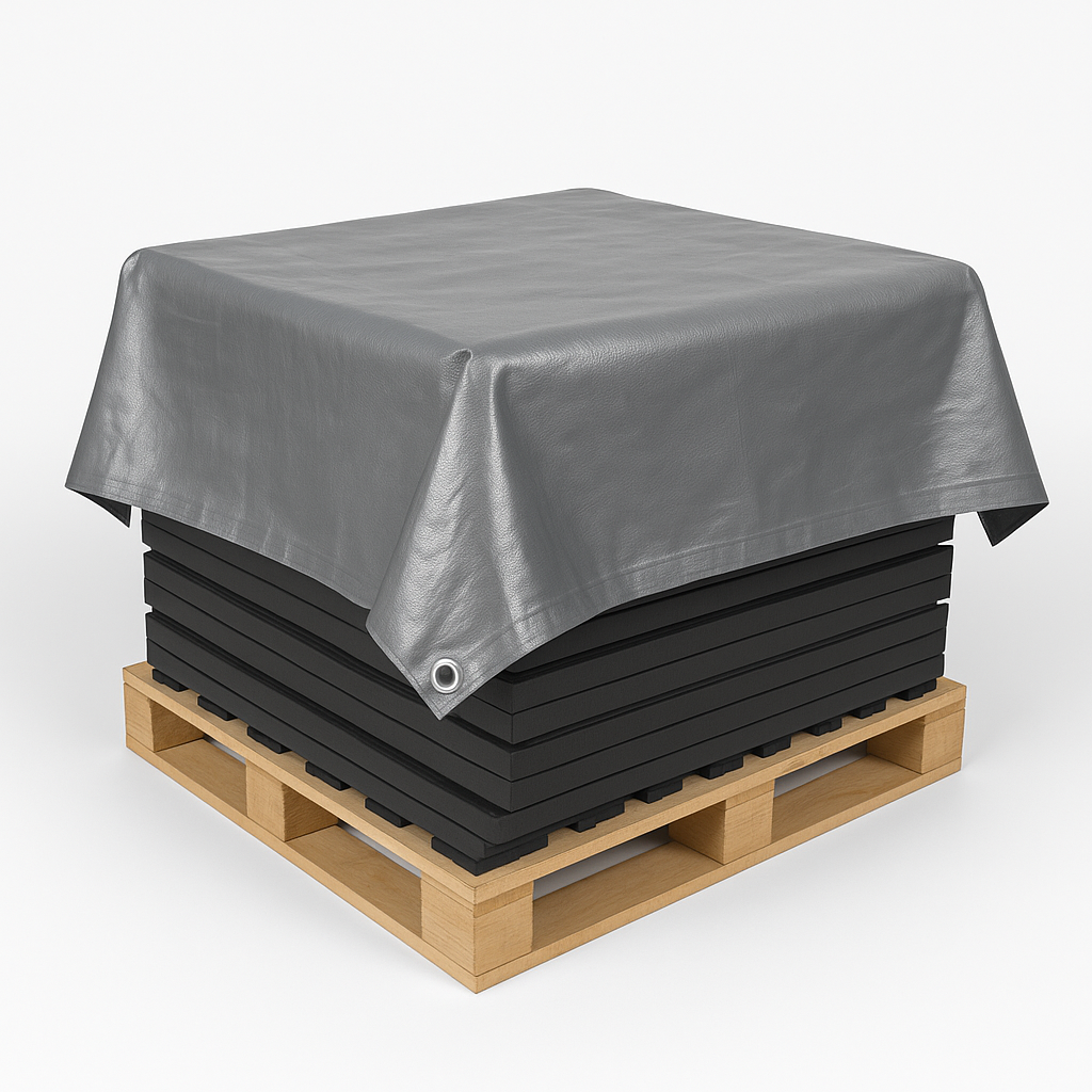 Extra Thick Grey Tarpaulin – 200gsm Heavy Duty Multipurpose Tarp for Ultimate Durability and Toughness