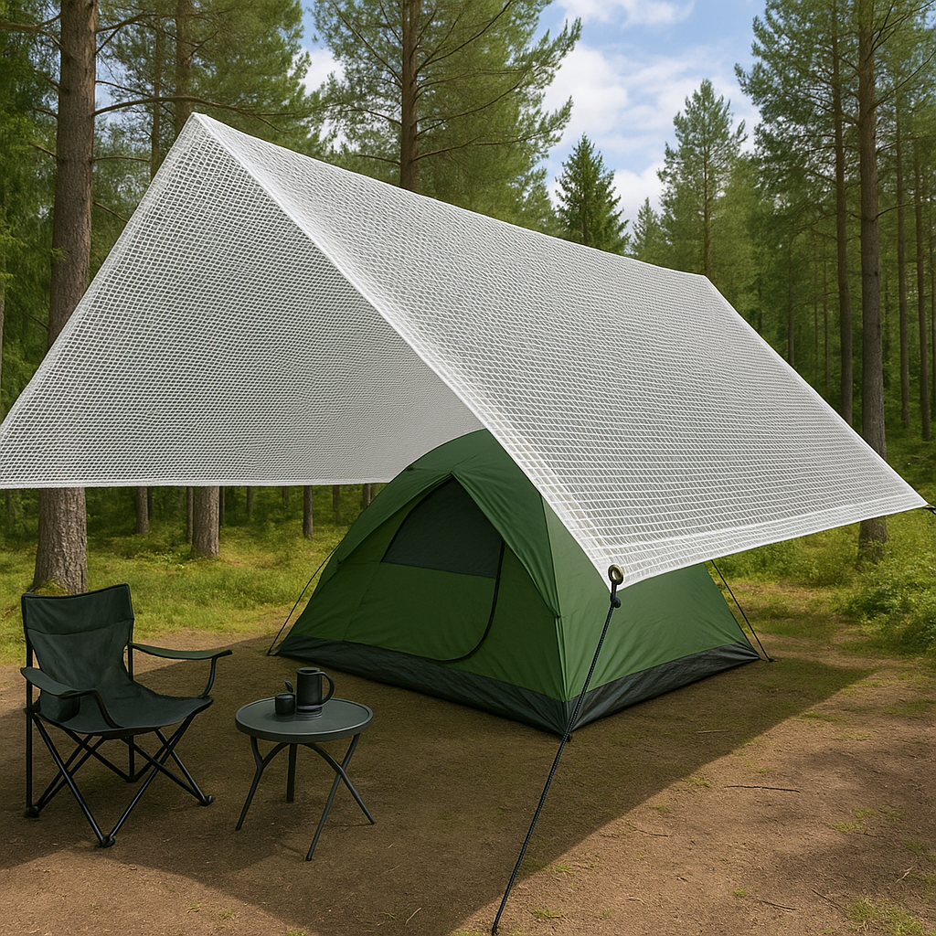 170gsm Waterproof Clear Tarpaulin - UV Protected Mono Cover for Heavy-Duty Use