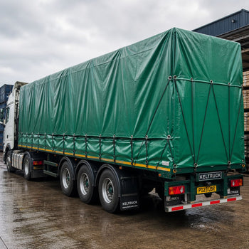 420gsm Heavy Duty Waterproof Tarpaulin – Strong PVC Cover with Eyelets for Garden, Trailer, Roof & Outdoor Protection