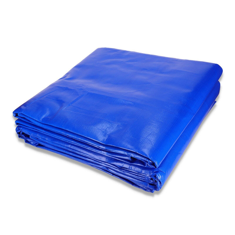 Heavy Duty Tear Proof Polyethylene Blue Tarpaulin - 105gsm