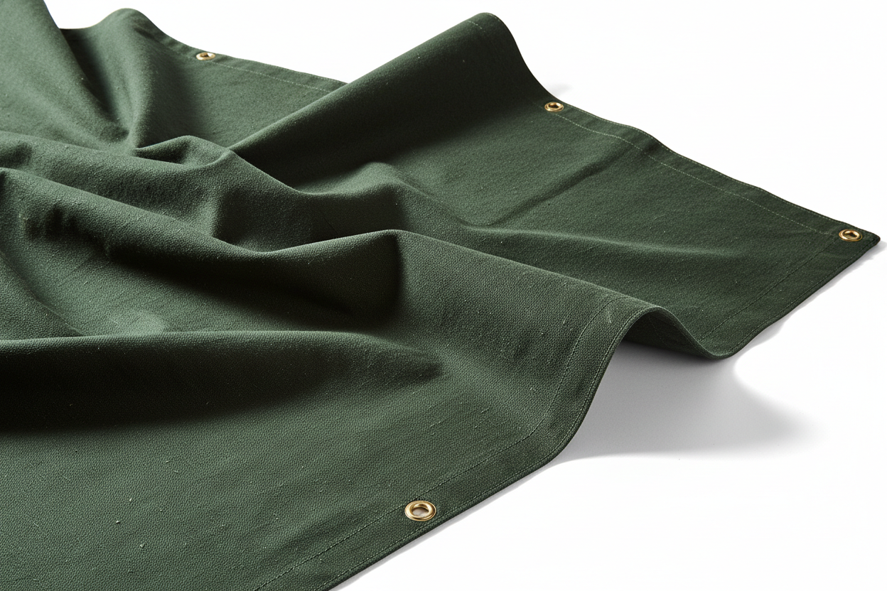 Dark Green Canvas Tarpaulin Product