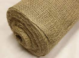 Dim Gray Natural Hessian Jute Roll - 200GSM