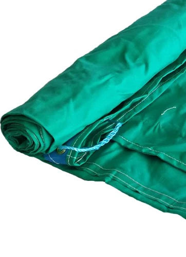 Dark Cyan Heavy Duty Cotton Canvas Tarpaulin 14oz Green