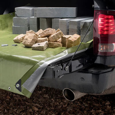 Heavy Duty Waterproof Ground Sheet Tarp Cover 200gsm - Durable All-Purpose Protective Tarpaulin
