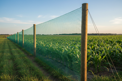 Heavy Duty Green Windbreak Netting – 100m Roll – 40% Wind Reduction – HDPE Monofilament