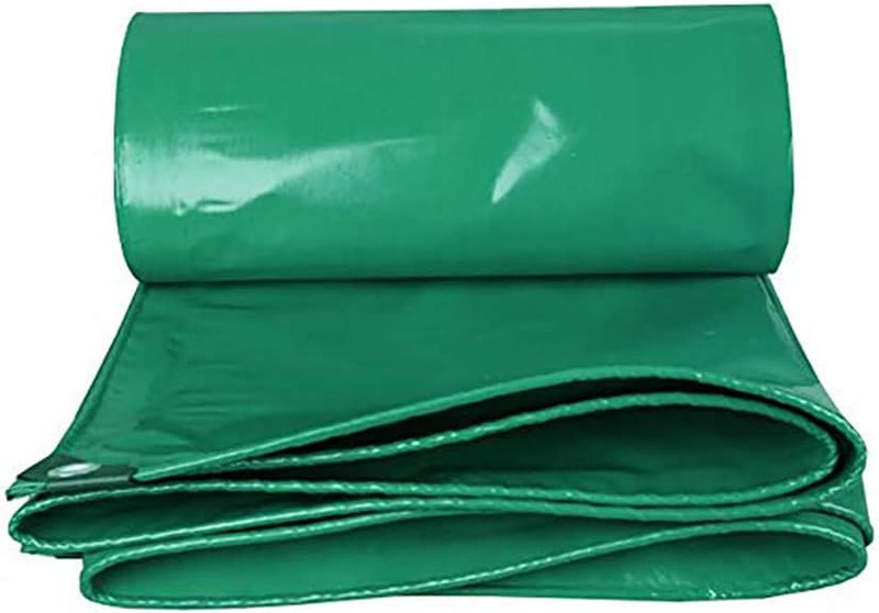 Super Heavy Duty PVC Green Tarpaulin 570g/m2
