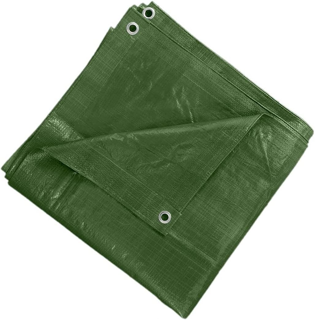 Universal Green Tarpaulin Cover – Multipurpose Groundsheet for Boating Hiking  and Outdoor Protection