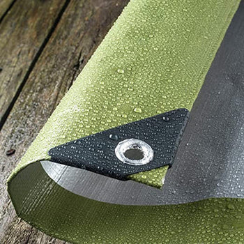 Heavy Duty Waterproof Ground Sheet Tarp Cover 200gsm - Durable All-Purpose Protective Tarpaulin