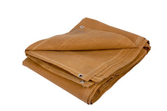 Heavy Weight 18oz Cotton Canvas Tarpaulin – Wax Treated & Durable