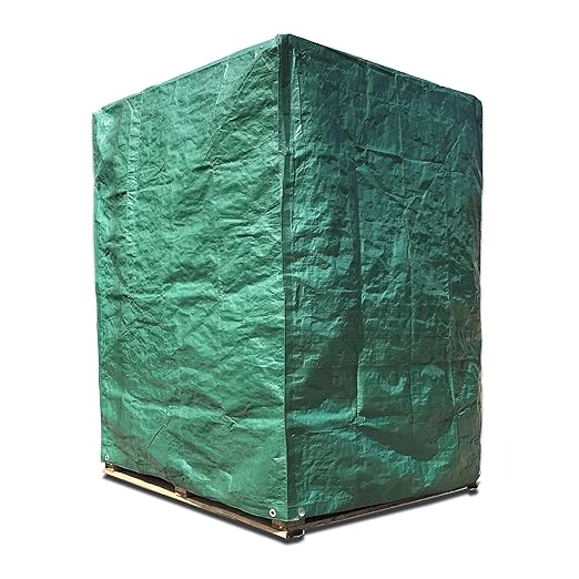 Green Pallet Covers Weatherproof 140gsm