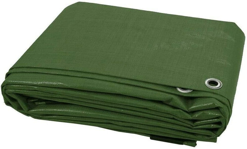 Universal Green Tarpaulin Cover – Multipurpose Groundsheet for Boating Hiking  and Outdoor Protection