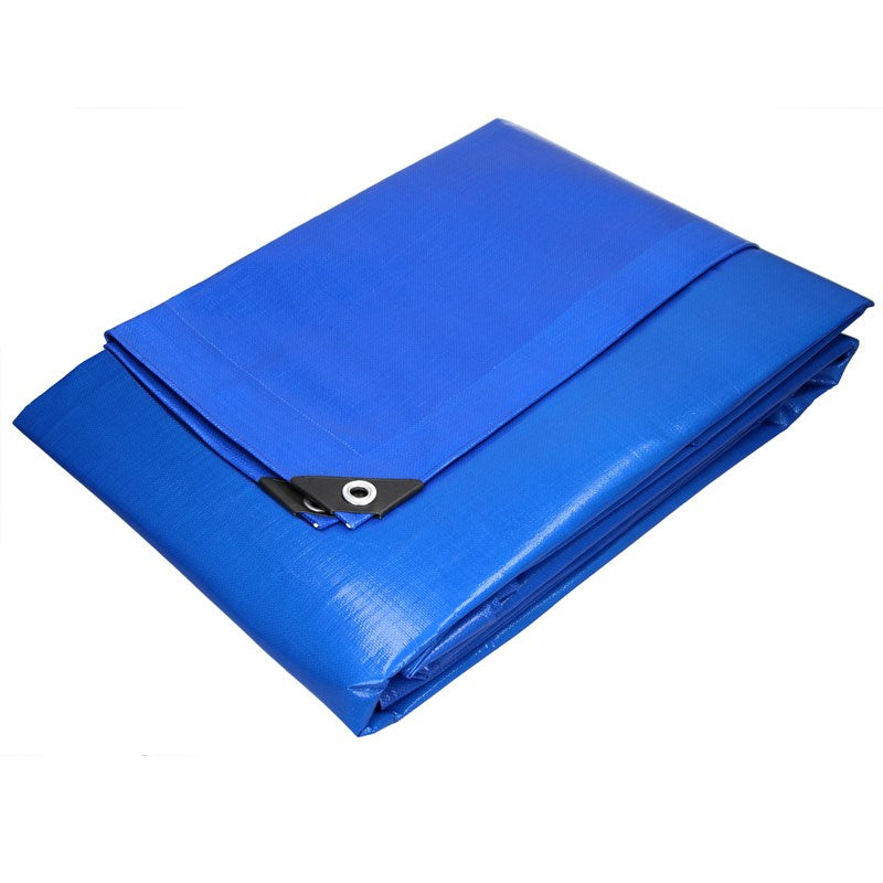 Multipurpose Tarpaulin 110gsm Heavy Duty UV Resistant Tarpaulin Blue