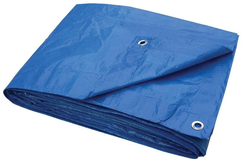 Steel Blue Waterproof Multipurpose Blue Tarpaulin 100gsm Lightweight Tarpaulin Cover