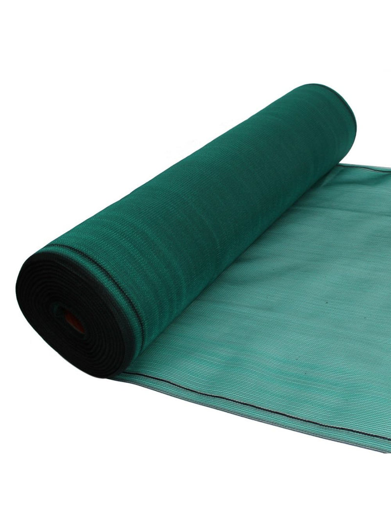 Heavy Duty Green Knitted Windbreak Netting - 50m Roll