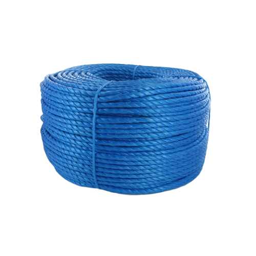 Steel Blue Blue Poly Polypropylene Rope Mini Coils Hard Wearing