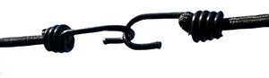 Lavender Elastic Shock Cord with Hooks