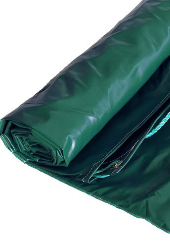 Dark Slate Gray Heavy Duty Tarpaulin 610gsm PVC Green Multipurpose Tarpaulin