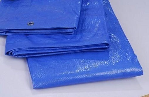 Royal Blue Heavy Duty UV Resistant Blue Tarpaulin 110gsm