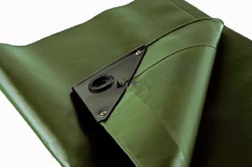 Dark Olive Green Olive Green Tarpaulin Extra Heavy Duty 560gsm For Boat Covers And Camping