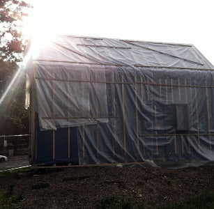 Dark Slate Gray UV Protected Waterproof Clear Mono Cover 170gsm Tarpaulin