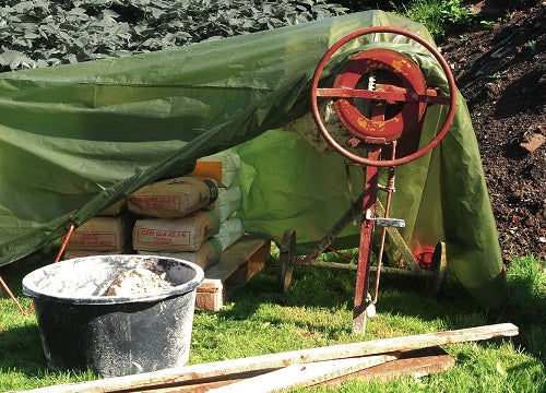 Dark Slate Gray UV Stability Green Tarpaulin 90gsm includes Eyelets