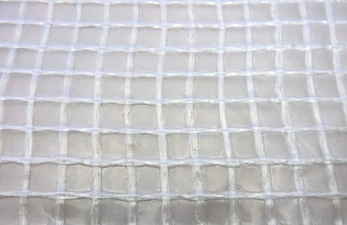 Gray Waterproof UV Protected Mono Cover Tarpaulin Clear 170gsm