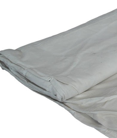Dark Gray White Ripstop Waterproof Sheet 12oz Tarpaulin Sheet